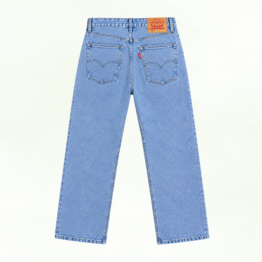 Levis High Quality Semy Baggy Pant - Light Blue Color