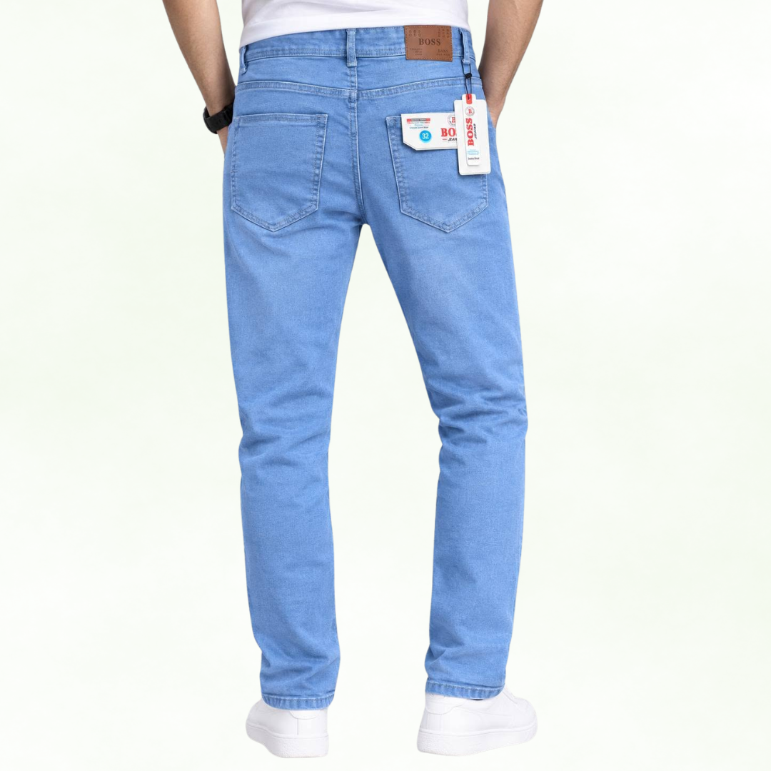 Boss Jeans Premium Quality Jeans Pant - Sky Blue